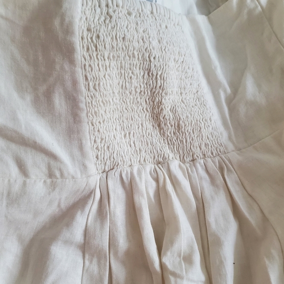 Amazon The Drop | White Strapless Maxi Dress | Size L | NWT - Picture 13 of 16